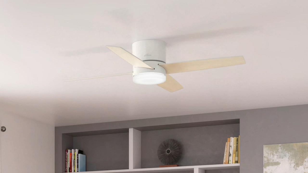 The ceiling fan in the room is for improving air movement